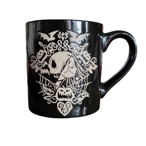 Disney Nightmare Before Christmas Black Ceramic Mug